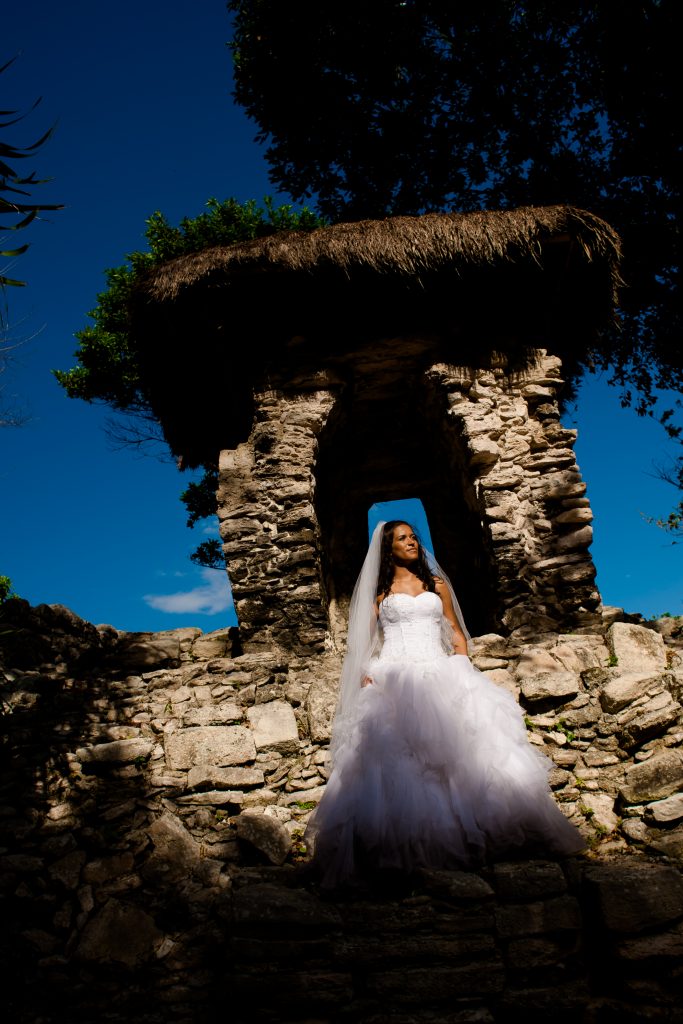 Boda ruinas maya